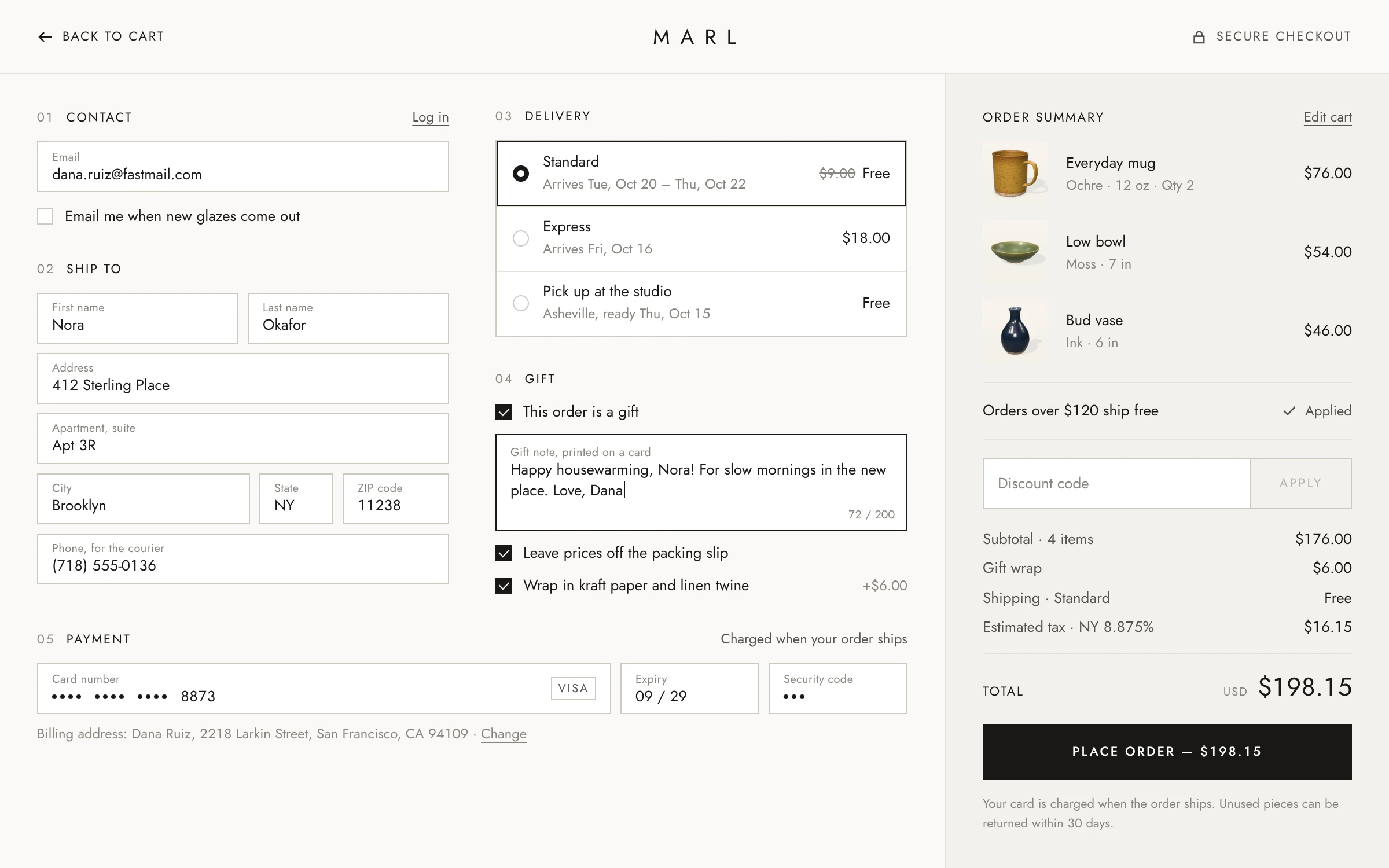 Marl: Online store (3)